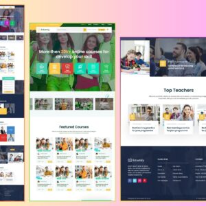 Edustdy – Education PSD Template