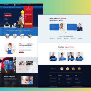 Secrius – Security Services HTML Template