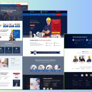 Secrius – Security Services Multipurpose PSD Template
