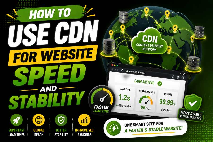 how to use cdn for website
